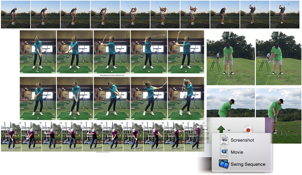 Golf Swing Frame By Photos Frameswalls Org